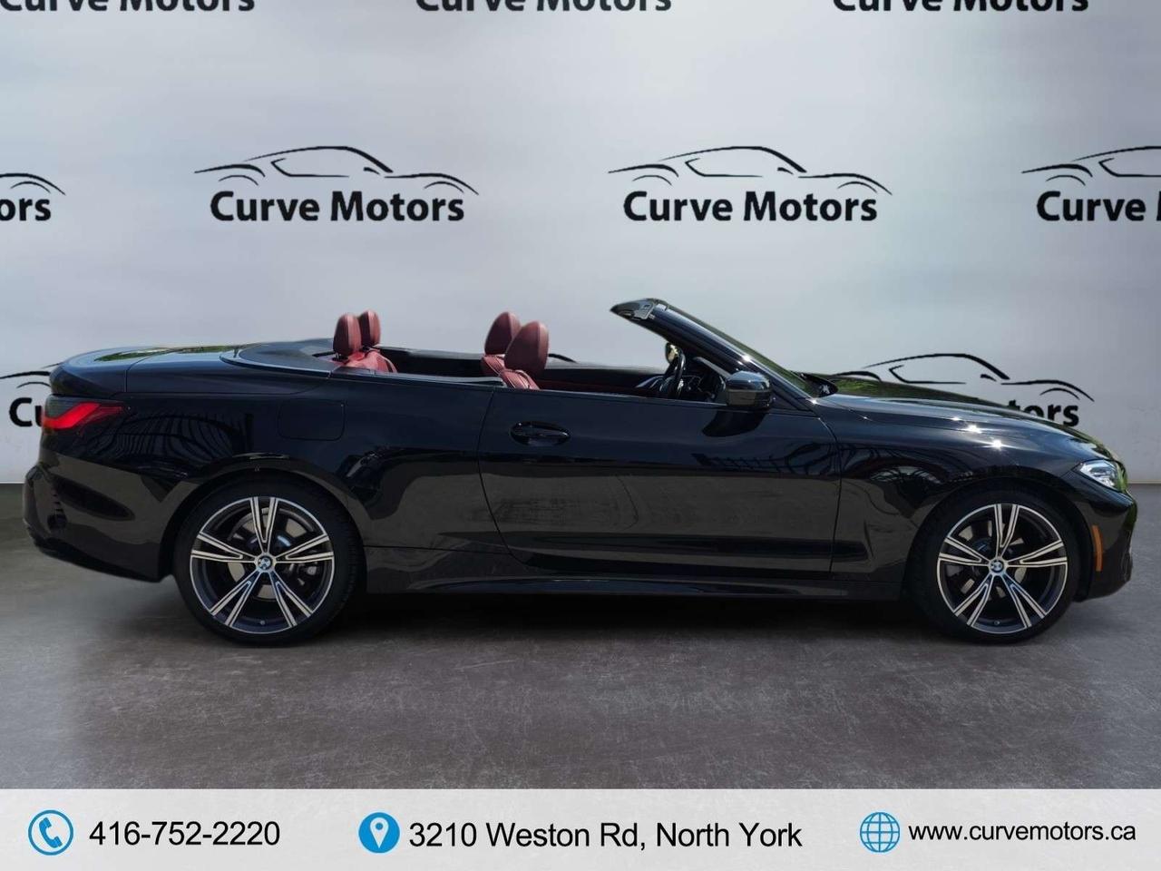 2023 BMW 4 Series 430i xDrive Cabriolet * NO ACCIDENTS / RED INT / 1 OWNER / HARMAN KARDON Photo