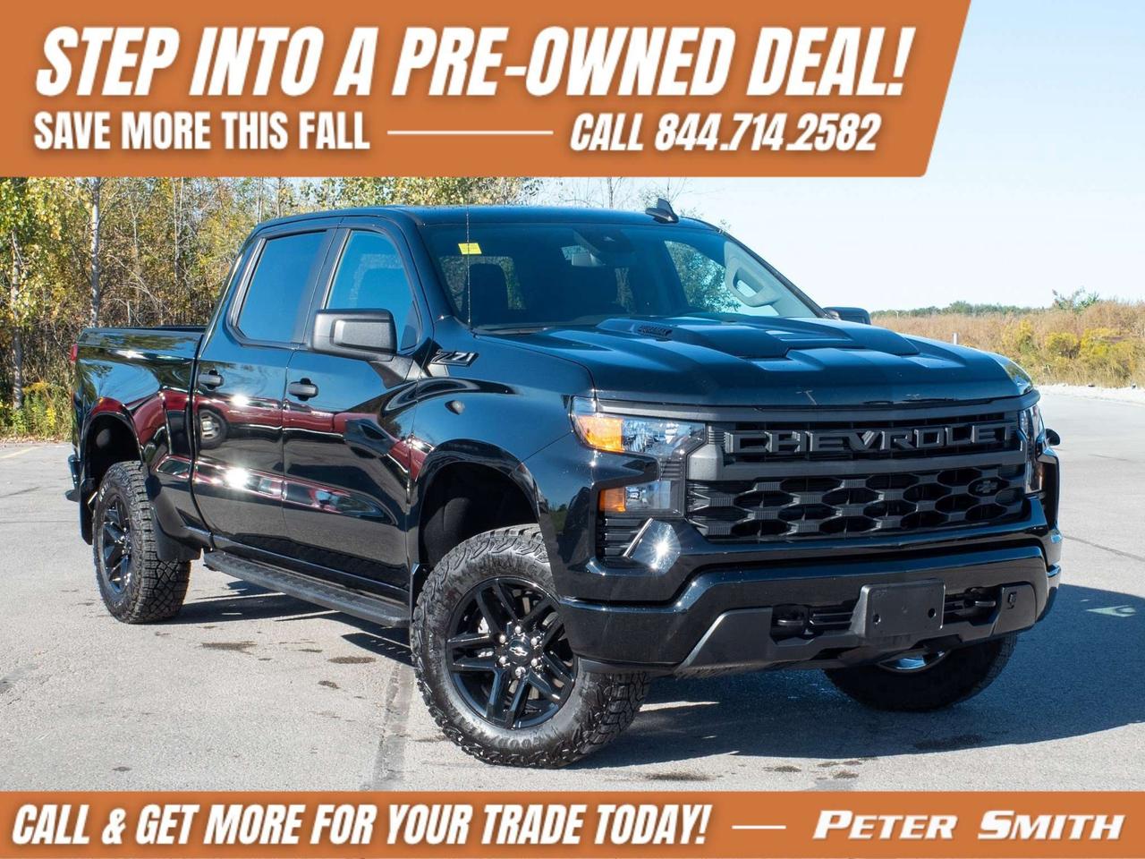 2026 Chevrolet Silverado 1500 Custom Trail Boss - Adjustable Lumbar   WiFi Hotspot Photo0