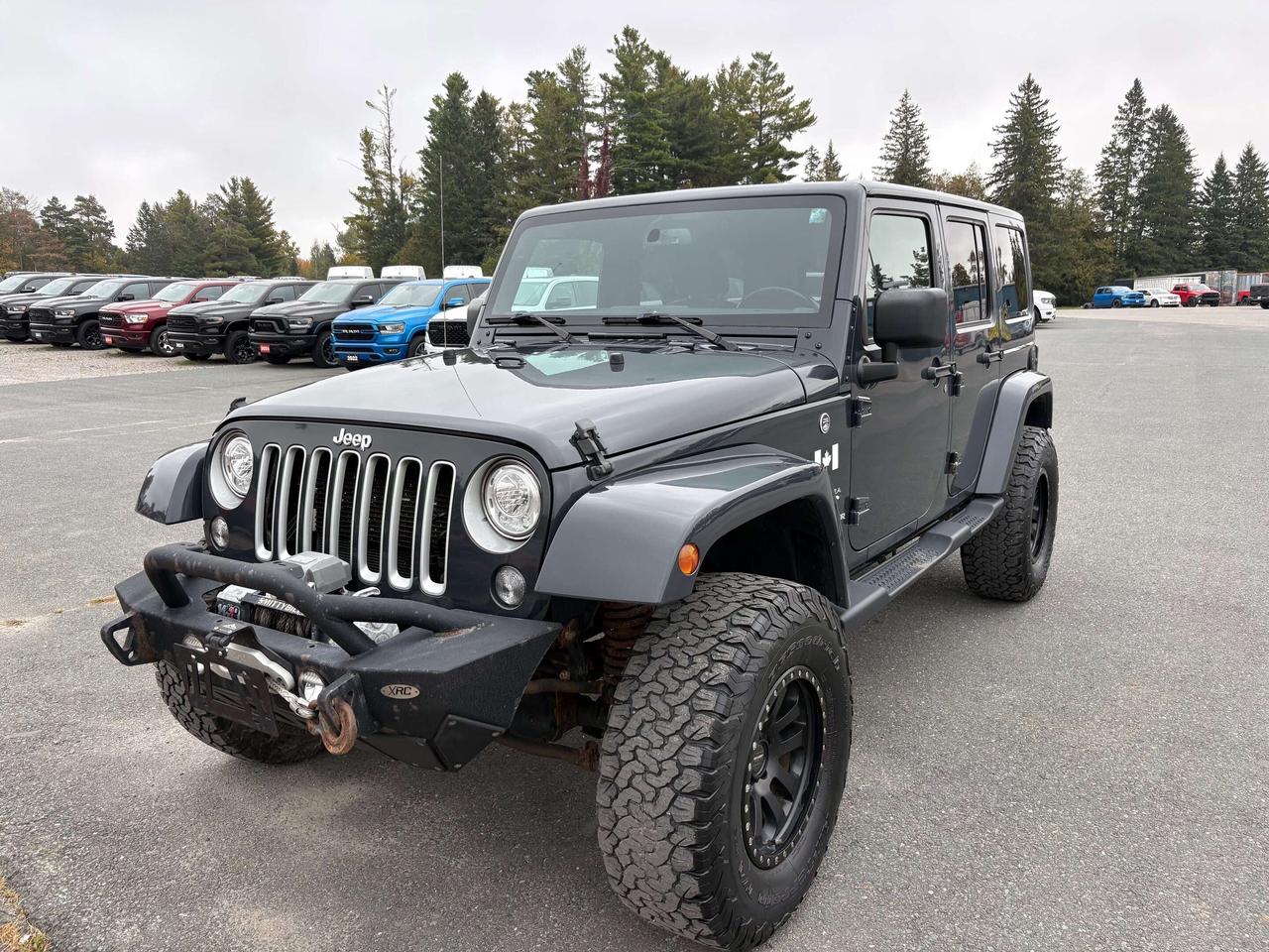 2017 Jeep Wrangler Sahara - htd seats - winch Photo
