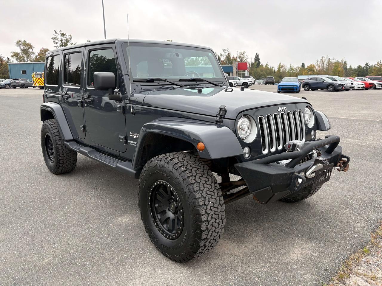 2017 Jeep Wrangler Sahara - htd seats - winch Photo