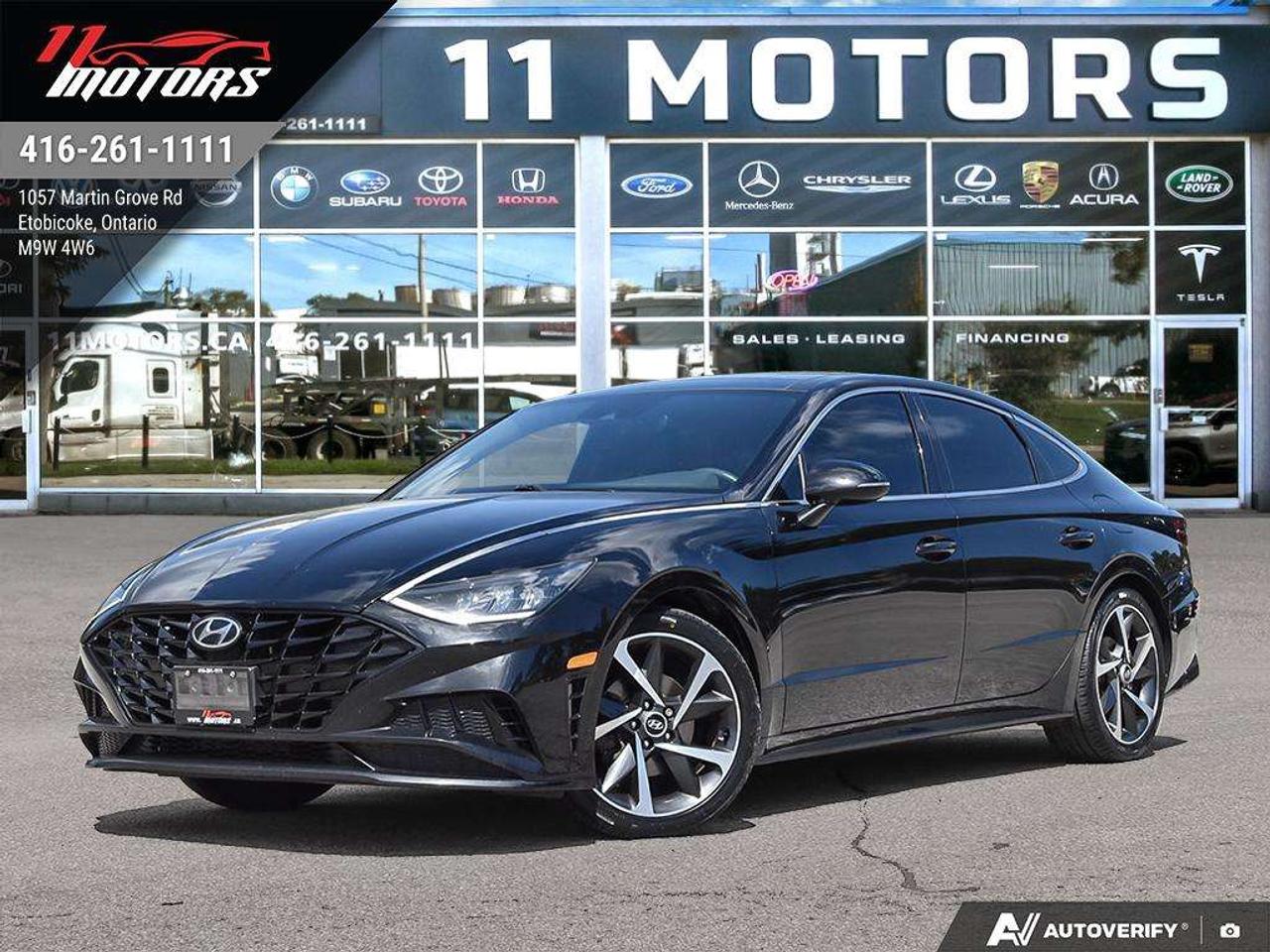 2021 Hyundai Sonata 1.6T Sport   LEATHER   SUNROOF  CERTIFIED Photo