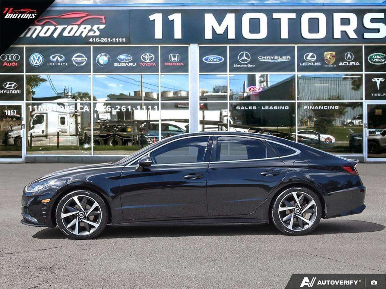 2021 Hyundai Sonata 1.6T Sport   LEATHER   SUNROOF  CERTIFIED Photo2