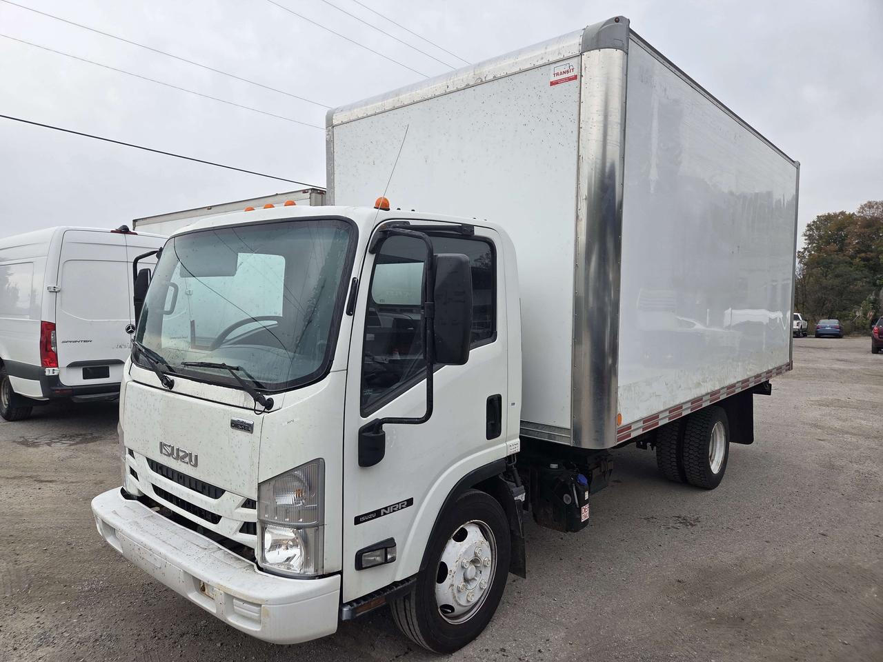 2020 Isuzu NRR Diesel - 16Ft Box + Ramp - FLE007 Photo0