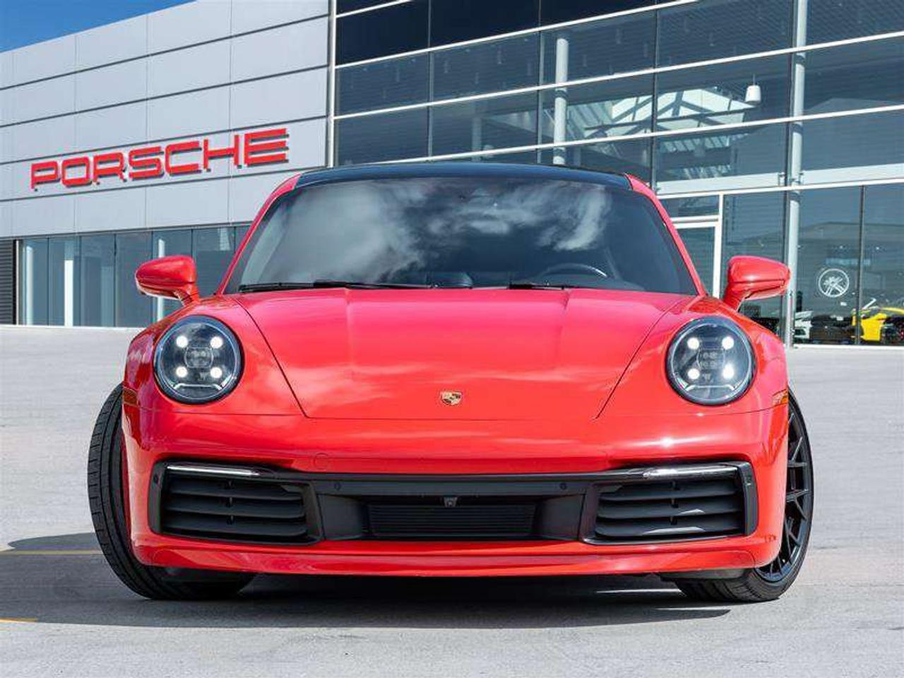 2022 Porsche 911 Carrera 4S Coupe Premium Pkg Sport Pkg SportDesign Side Skirts 20/21 RS Spyder Design Wheels Photo5