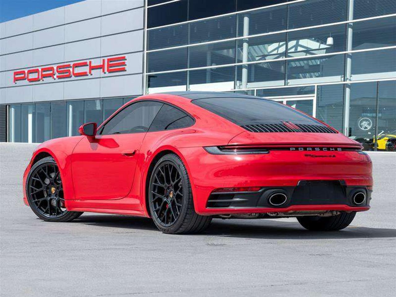 2022 Porsche 911 Carrera 4S Coupe Premium Pkg Sport Pkg SportDesign Side Skirts 20/21 RS Spyder Design Wheels Photo
