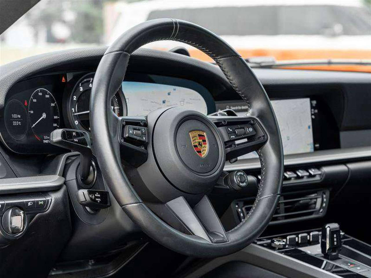 2022 Porsche 911 Carrera 4S Coupe Premium Pkg Sport Pkg SportDesign Side Skirts 20/21 RS Spyder Design Wheels Photo