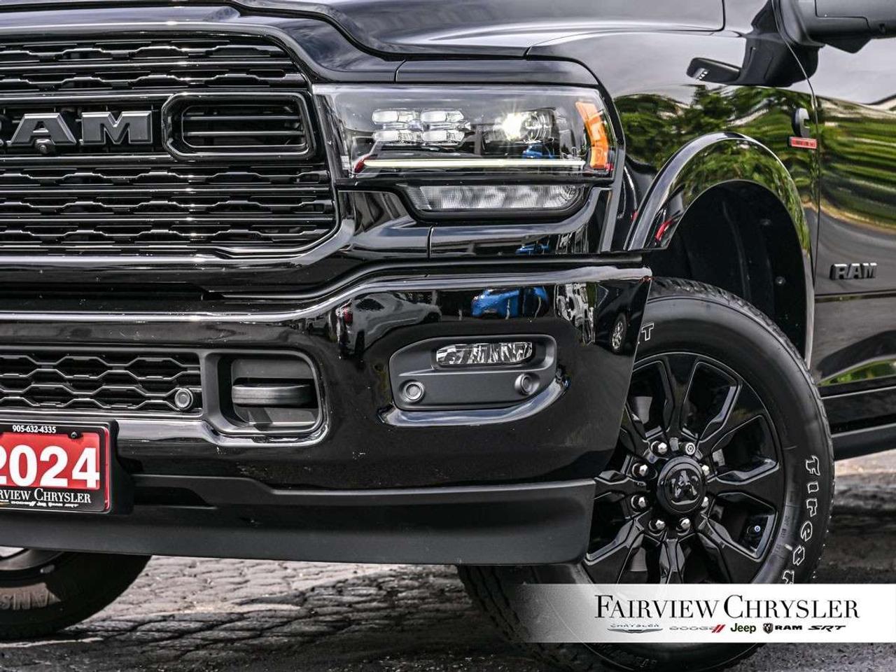 2024 RAM 3500 Limited 4x4 Crew Cab 6'4 Box NIGHT EDITION   SUNROOF   REAR AIR SUSPENSION   DUAL ALTERNATOR   LEVEL 1   TRAILER TECH   H Photo