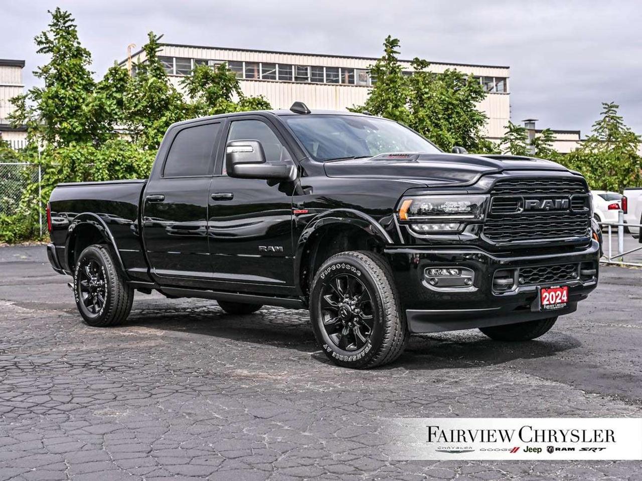 2024 RAM 3500 Limited 4x4 Crew Cab 6'4 Box NIGHT EDITION   SUNROOF   REAR AIR SUSPENSION   DUAL ALTERNATOR   LEVEL 1   TRAILER TECH   H Photo
