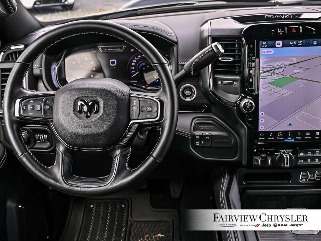 2024 RAM 3500 Limited 4x4 Crew Cab 6'4 Box NIGHT EDITION   SUNROOF   REAR AIR SUSPENSION   DUAL ALTERNATOR   LEVEL 1   TRAILER TECH   H Photo
