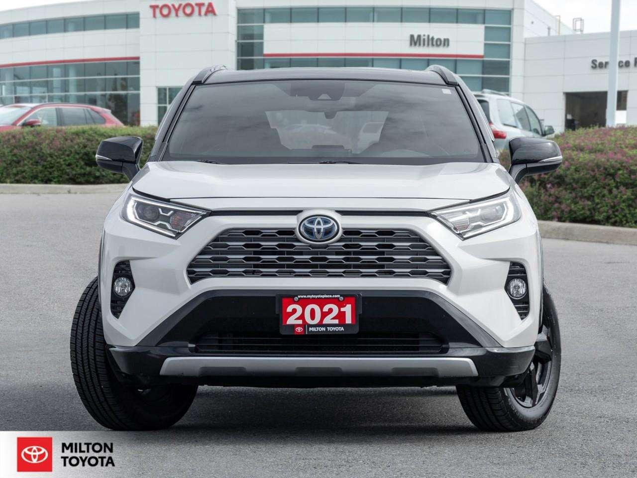 2021 Toyota RAV4 LEATHER SUNROOF CARPLAY HEATED STEERING RADDAR CRUISE XLE Photo1