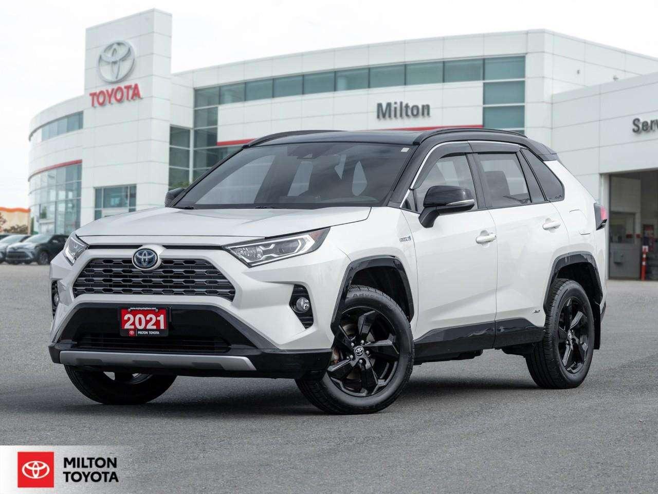 2021 Toyota RAV4 LEATHER SUNROOF CARPLAY HEATED STEERING RADDAR CRUISE XLE Photo0