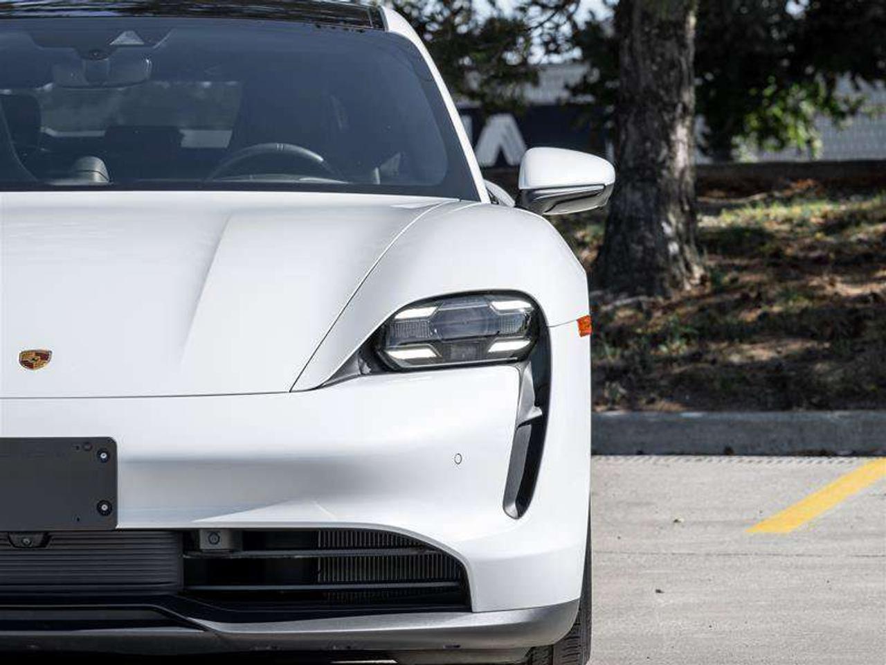 2024 Porsche Taycan 4S AWD CPO Premium Pkg Porsche Surface Coated Brakes (PSCB) with Calipers in White Performance Batte Photo