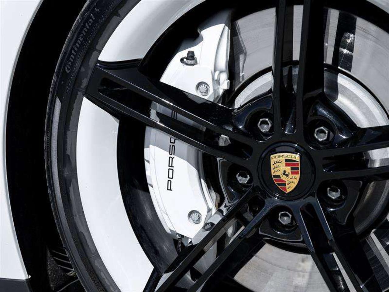 2024 Porsche Taycan 4S AWD CPO Premium Pkg Porsche Surface Coated Brakes (PSCB) with Calipers in White Performance Batte Photo