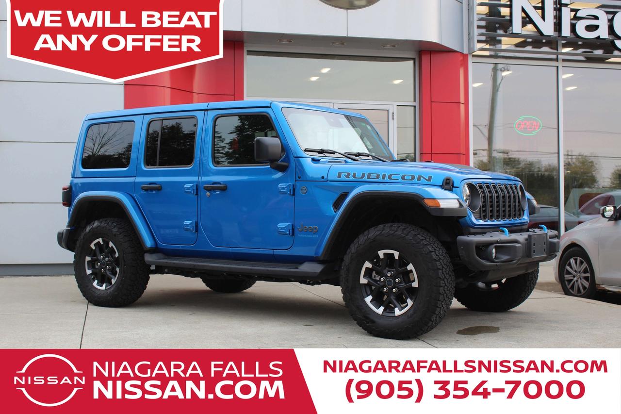 2024 Jeep Wrangler Rubicon X 4 Door 4x4 ONLY 10,000 kilo, 1-Owner Photo0