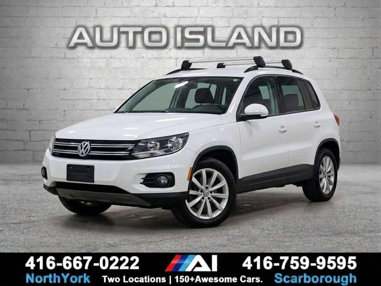 2017 Volkswagen Tiguan 4MOTION Wolfsburg Edition, Camera, Leather,  Accident free, One owner Photo2