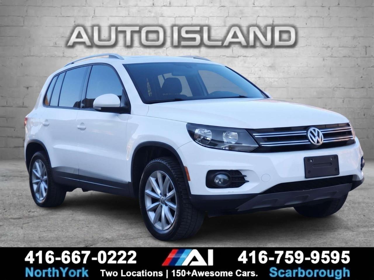 2017 Volkswagen Tiguan 4MOTION Wolfsburg Edition, Camera, Leather,  Accident free, One owner Photo