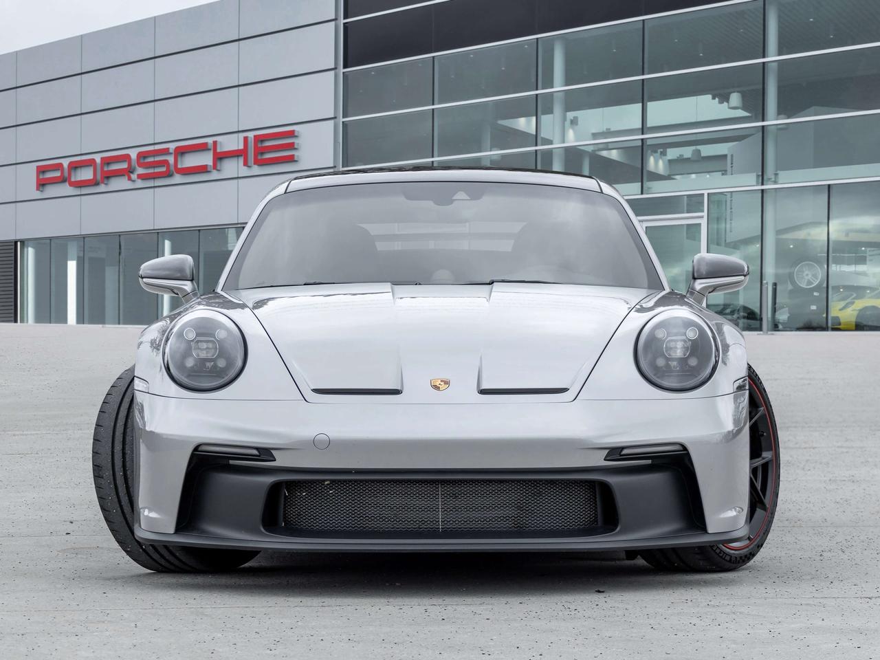 2022 Porsche 911 GT3 Coupe Leather/Race-Tex Interior in Black with Guards Red Stitching Carbon Fiber Roof Adaptive Sp Photo1