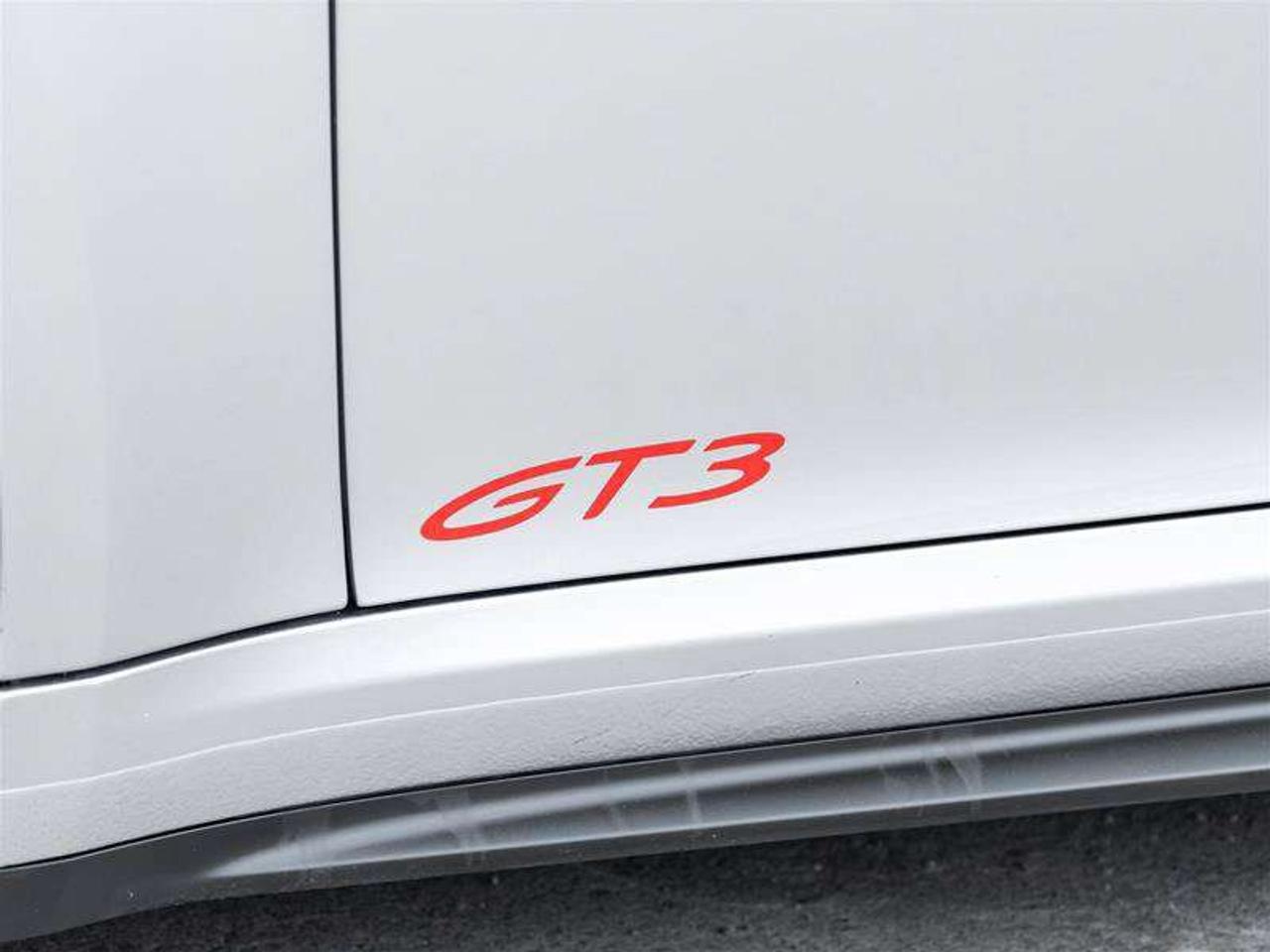 2022 Porsche 911 GT3 Coupe Leather/Race-Tex Interior in Black with Guards Red Stitching Carbon Fiber Roof Adaptive Sp Photo