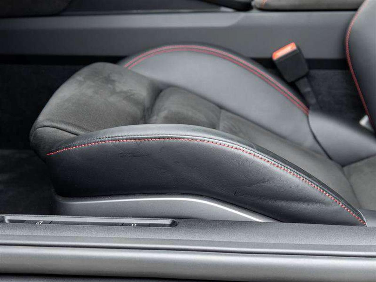 2022 Porsche 911 GT3 Coupe Leather/Race-Tex Interior in Black with Guards Red Stitching Carbon Fiber Roof Adaptive Sp Photo