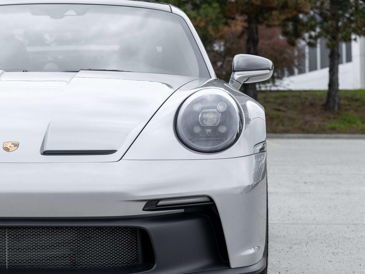 2022 Porsche 911 GT3 Coupe Leather/Race-Tex Interior in Black with Guards Red Stitching Carbon Fiber Roof Adaptive Sp Photo