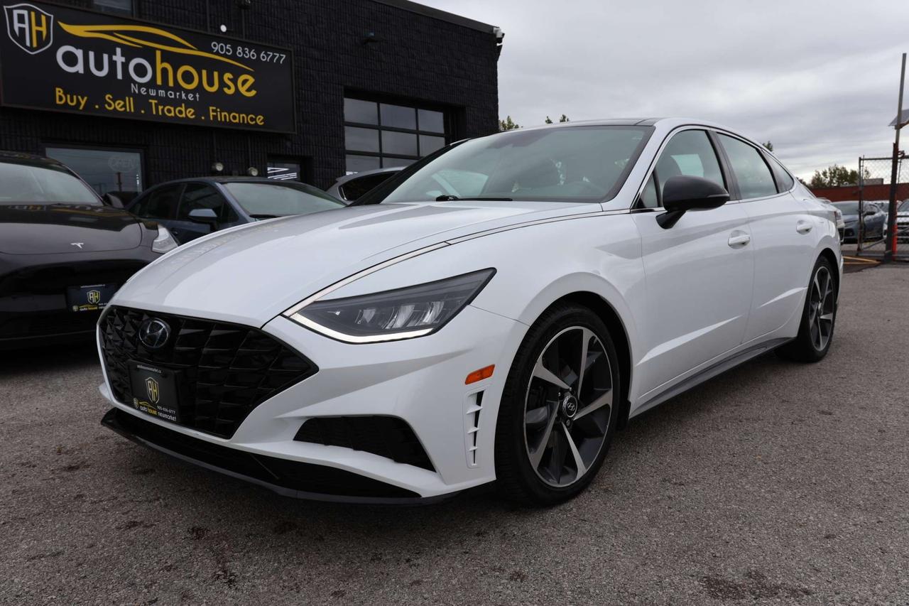 2021 Hyundai Sonata 1.6T SPORT-R STARTER/ADAPT CRUISE/BCAM/FCW/LKA/BLIS/LEATHER/H SEATS/KEYLESS/CARPLAY/PANOROOF Photo
