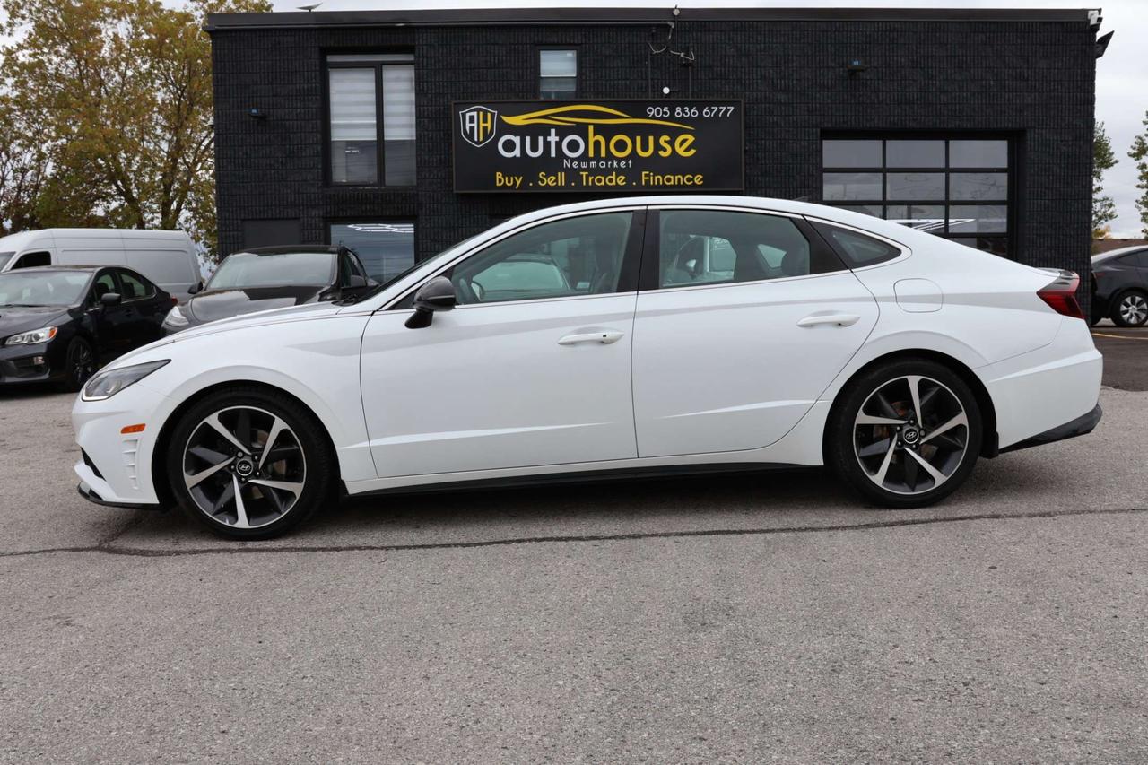 2021 Hyundai Sonata 1.6T SPORT-R STARTER/ADAPT CRUISE/BCAM/FCW/LKA/BLIS/LEATHER/H SEATS/KEYLESS/CARPLAY/PANOROOF Photo