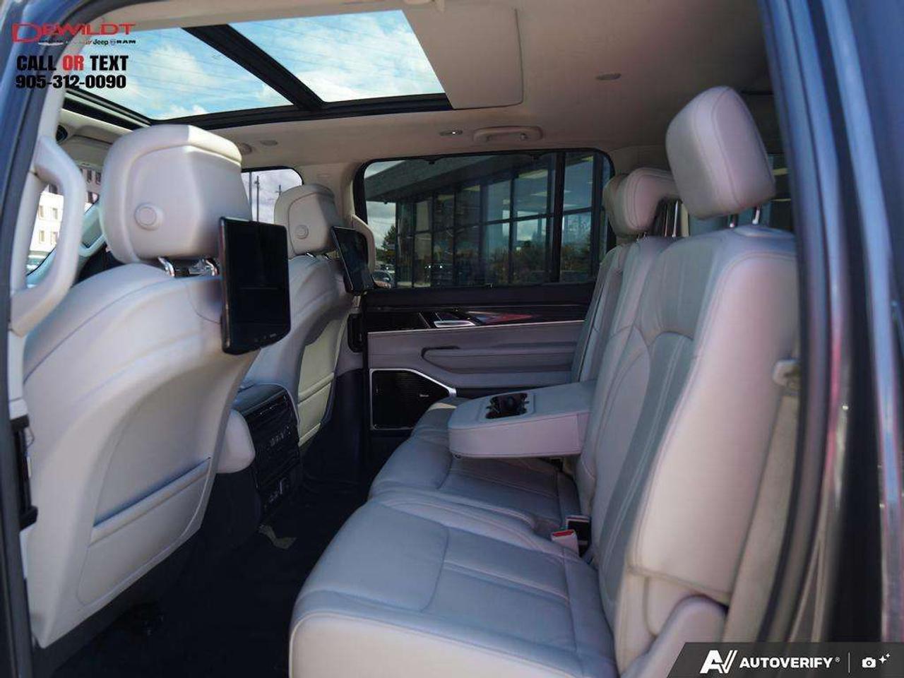 2022 Jeep Wagoneer SERIES III   REAR SEAT VIDEO   TOP OF THE LINE Photo