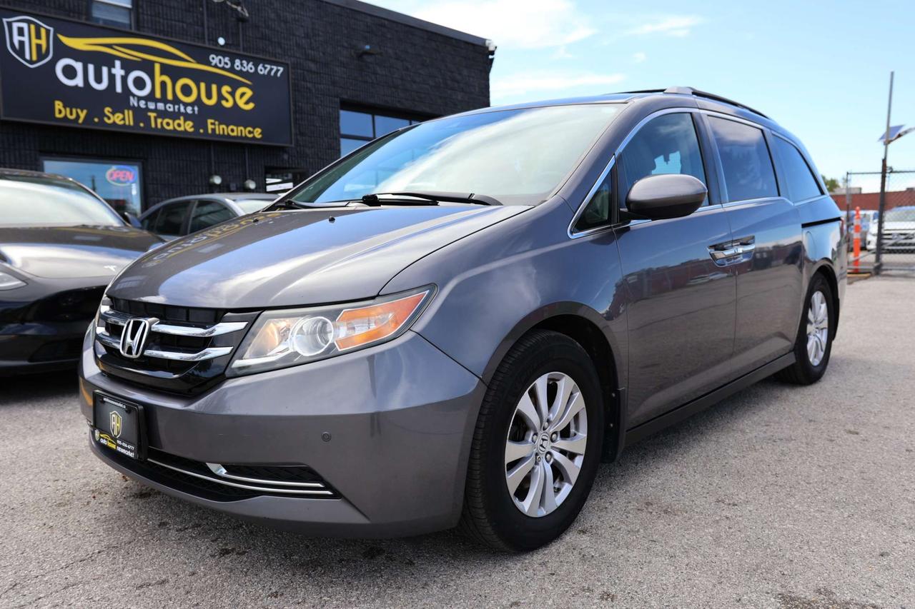 2016 Honda Odyssey EX-L-7PASS/BCAM/LDW/PARKING SNRS/LEATHER/H SEATS/KEYLESS/BLUETOOTH/SUNROOF Photo0
