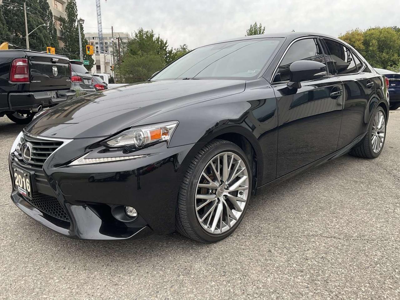2016 Lexus IS 300 AWD - LEATHER! BACK-UP CAM! COOLED SEATS! SUNROOF! Photo