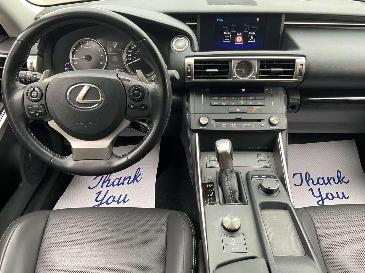 2016 Lexus IS 300 AWD - LEATHER! BACK-UP CAM! COOLED SEATS! SUNROOF! Photo