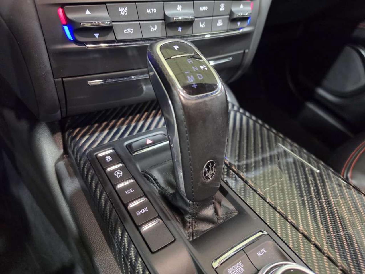 2022 Maserati Ghibli Modena Q4 AWD NERISSIMO CARBON PKG NO ACCIDENT BLACK LEATHER WITH RED STITCHING Photo