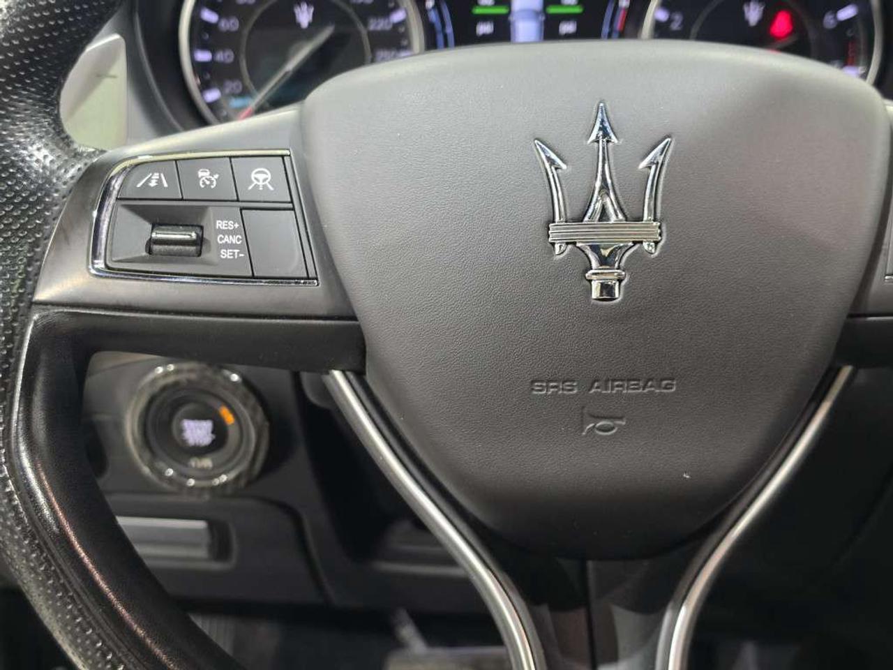 2022 Maserati Ghibli Modena Q4 AWD NERISSIMO CARBON PKG NO ACCIDENT BLACK LEATHER WITH RED STITCHING Photo