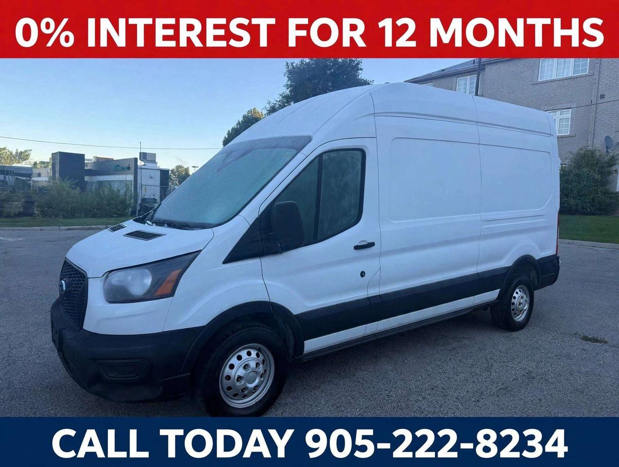 2020 Ford Transit Cargo Van Mid roof, only 98,000 Kms. Certified Photo