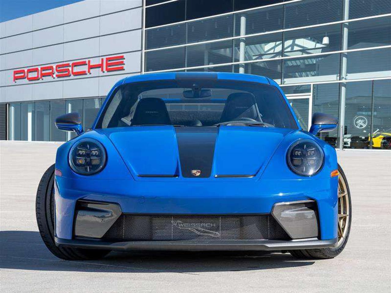 2026 Porsche 911 GT3 Coupe Front Axle Lift System Porsche Ceramic Composite Brakes (PCCB) with Calipers in High Gloss Photo1