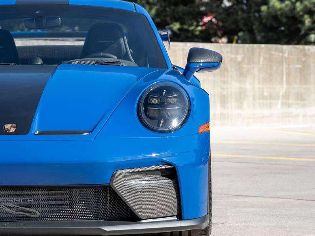 2026 Porsche 911 GT3 Coupe Front Axle Lift System Porsche Ceramic Composite Brakes (PCCB) with Calipers in High Gloss Photo