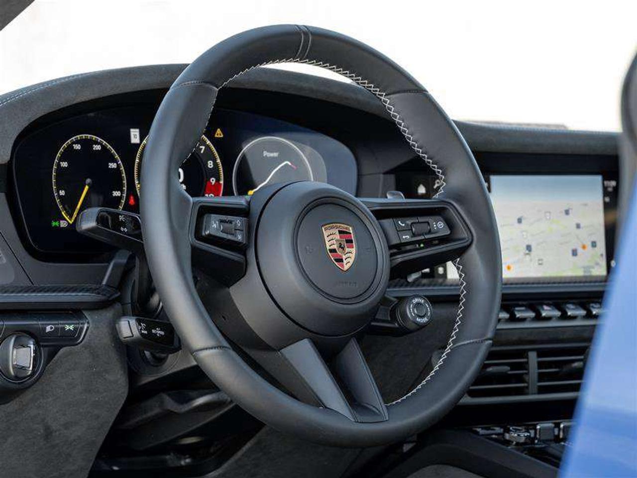 2026 Porsche 911 GT3 Coupe Front Axle Lift System Porsche Ceramic Composite Brakes (PCCB) with Calipers in High Gloss Photo