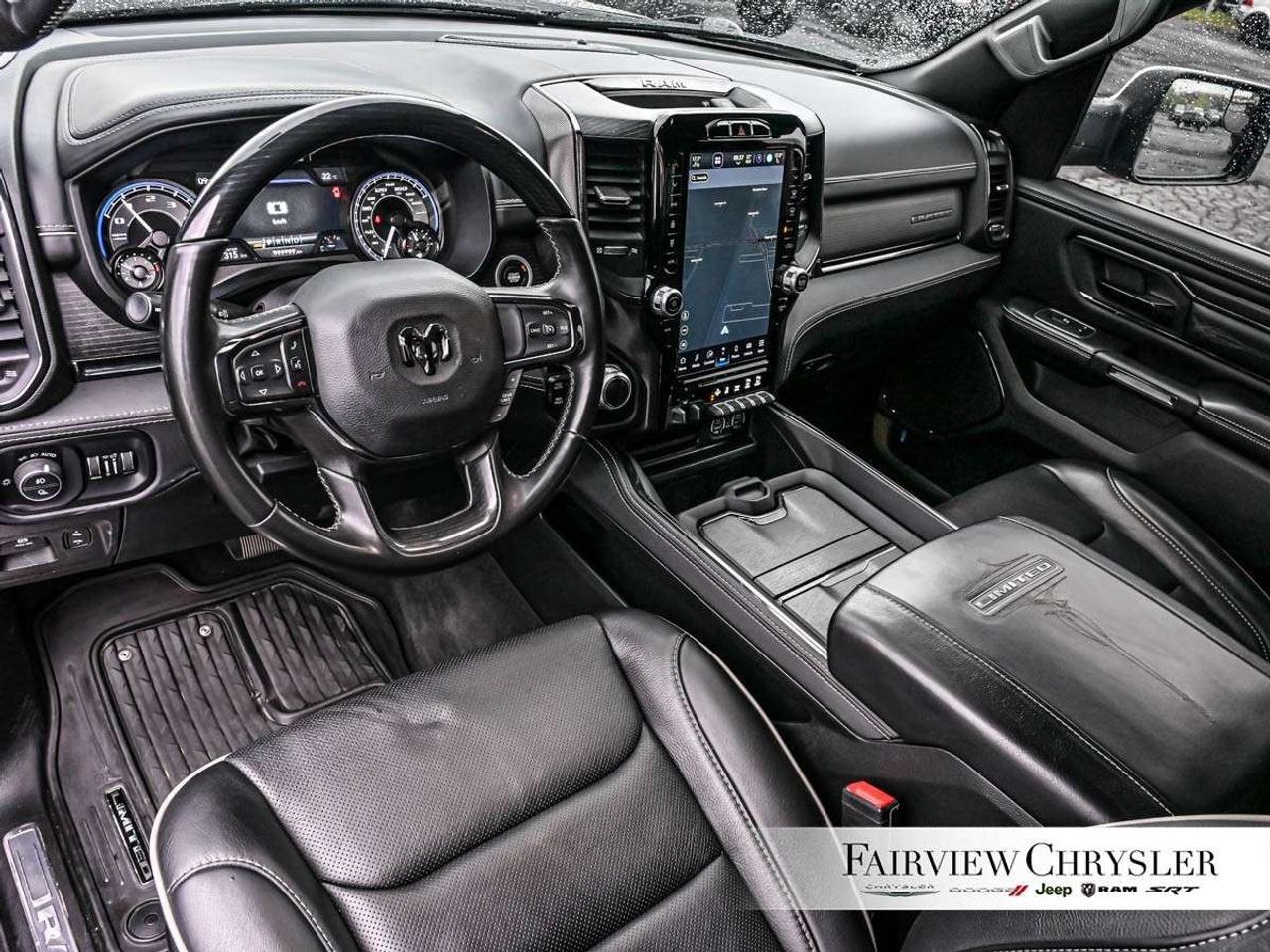 2022 RAM 1500 Limited 4x4 Crew Cab 5'7 Box TOW PKG   CARPLAY   124L FUEL TANK   22 WHEELS   CARPLAY   HEATED/COOLED SEATS Photo