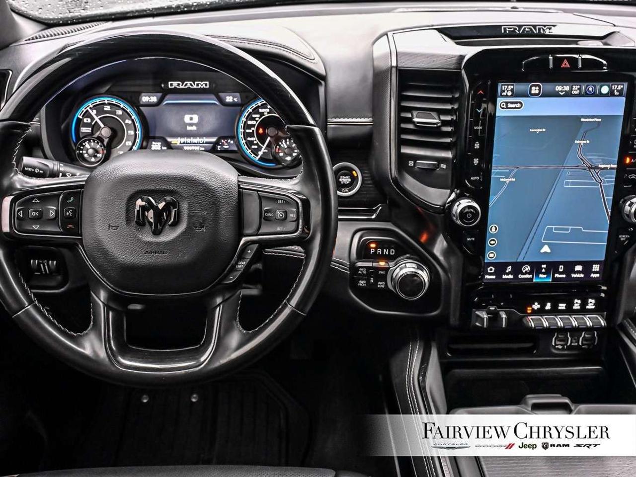 2022 RAM 1500 Limited 4x4 Crew Cab 5'7 Box TOW PKG   CARPLAY   124L FUEL TANK   22 WHEELS   CARPLAY   HEATED/COOLED SEATS Photo