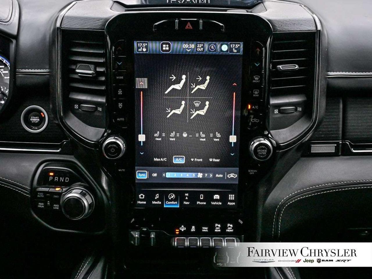 2022 RAM 1500 Limited 4x4 Crew Cab 5'7 Box TOW PKG   CARPLAY   124L FUEL TANK   22 WHEELS   CARPLAY   HEATED/COOLED SEATS Photo