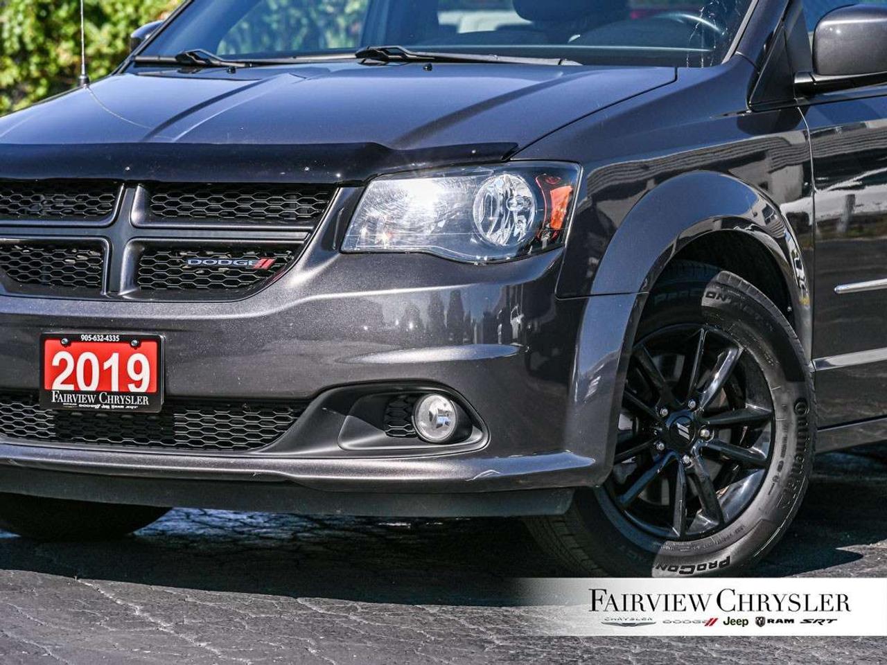 2019 Dodge Grand Caravan GT 2WD LEATHER   BLACKOUT PKG   SINGLE DVD   NAV   REMOTE START   POWER DOORS   PWR TAILGATE   HEATED SEATS Photo