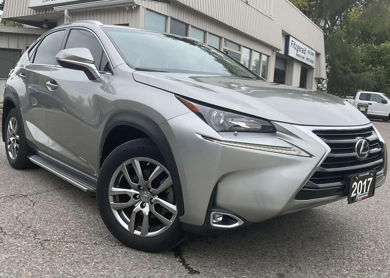 2017 Lexus NX 200t AWD - LEATHER! BACK-UP CAM! BSM! COOLED SEATS! SUNROOF! Photo0