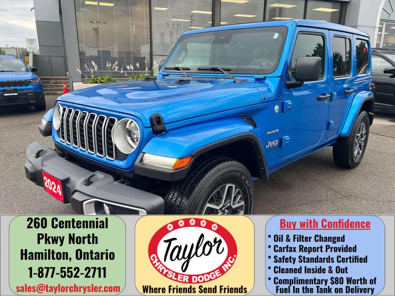 2024 Jeep Wrangler Sahara *LTHR *SKY PWR TOP *PWR SEATS *NAVI *ALPINE Photo0