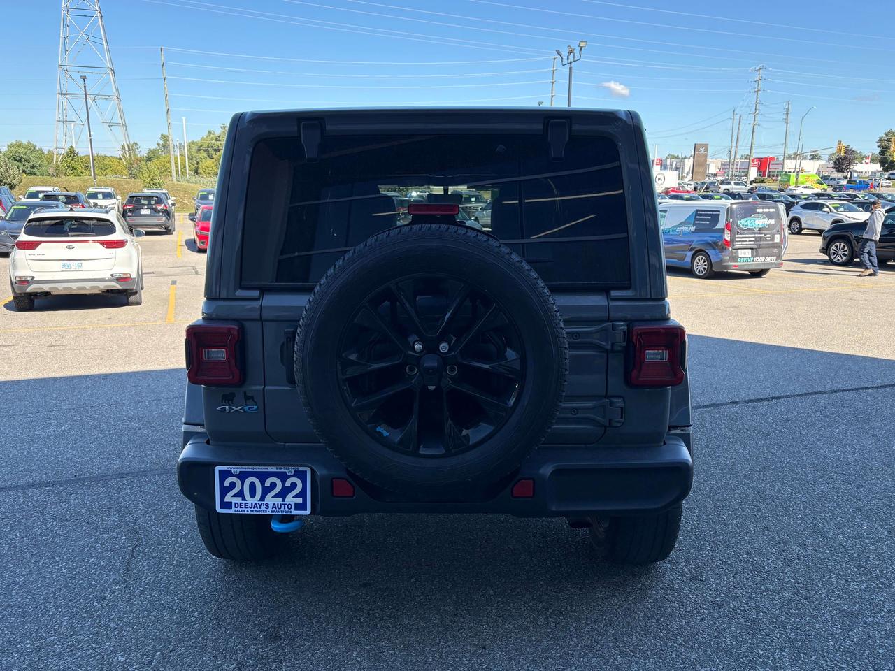 2022 Jeep Wrangler Sahara Hybrid AWD   Brown Leather   One Owner Photo