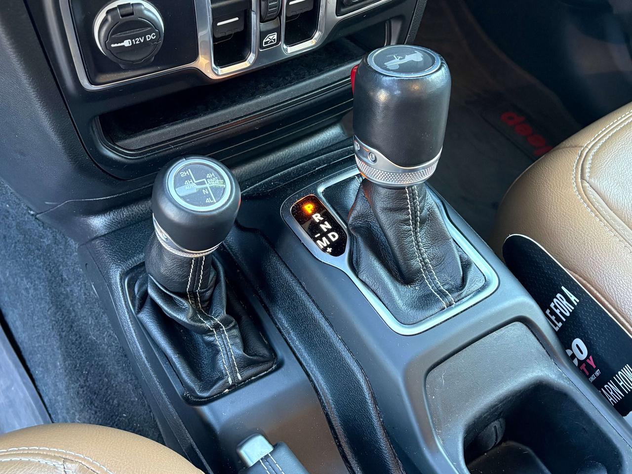 2022 Jeep Wrangler Sahara Hybrid AWD   Brown Leather   One Owner Photo