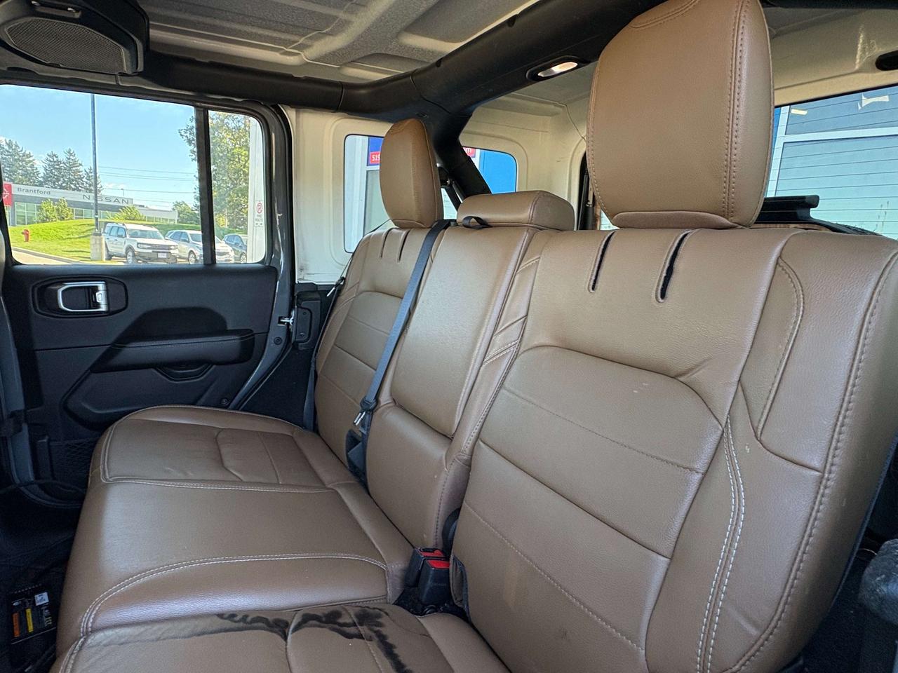 2022 Jeep Wrangler Sahara Hybrid AWD   Brown Leather   One Owner Photo
