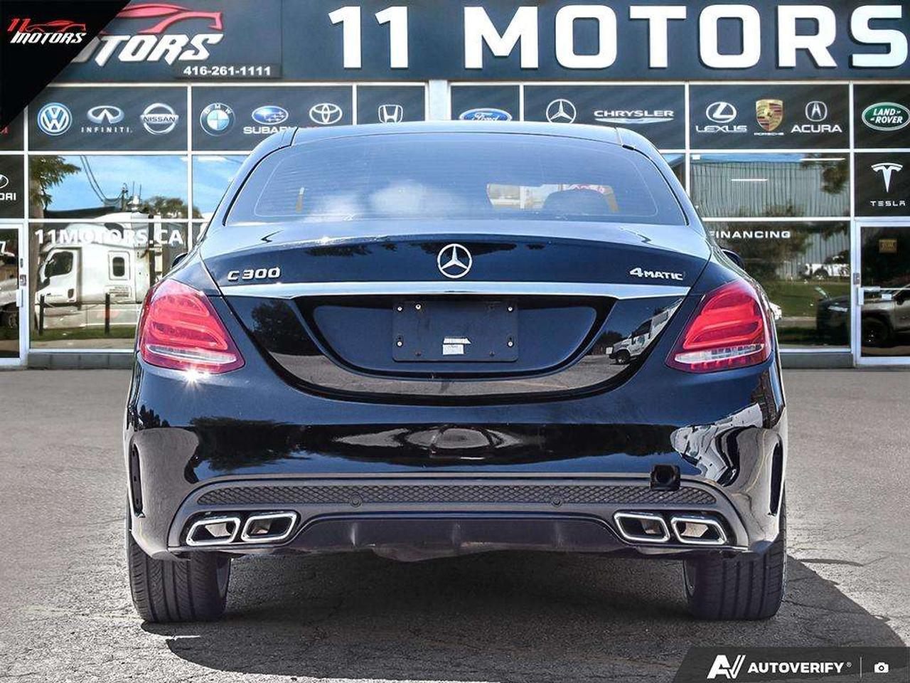 2017 Mercedes-Benz C-Class 4dr Sdn C 300 4MATIC   NO ACCIDENTS   CERTIFIED Photo