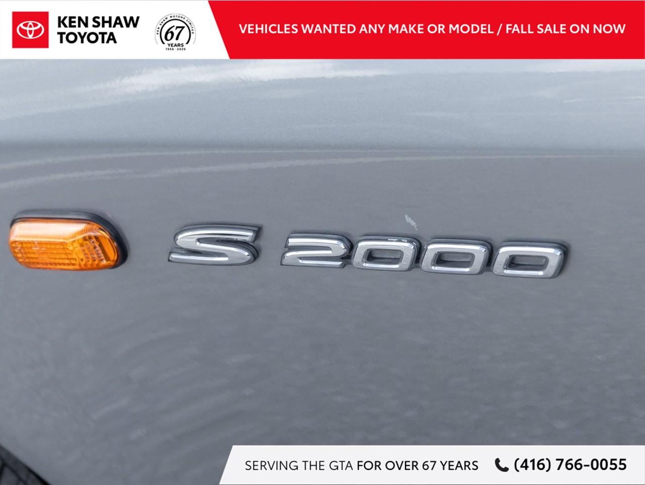 2000 Honda S2000 Base 2dr Convertible Photo