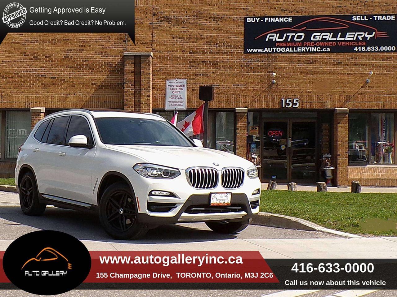 2019 BMW X3 X-DRIVE30i SPORT BSD LDW FCW NAVI PANO ROOF APPLE CARPLAY Photo