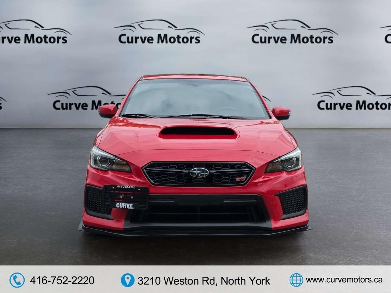 2018 Subaru WRX STI SPORT WITH WING SPOILER * CAMERA / ROOF / BLIND SPOT / HEATED SEATS Photo5