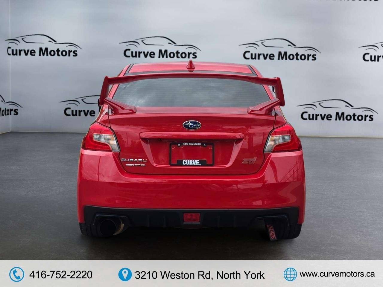 2018 Subaru WRX STI SPORT WITH WING SPOILER * CAMERA / ROOF / BLIND SPOT / HEATED SEATS Photo